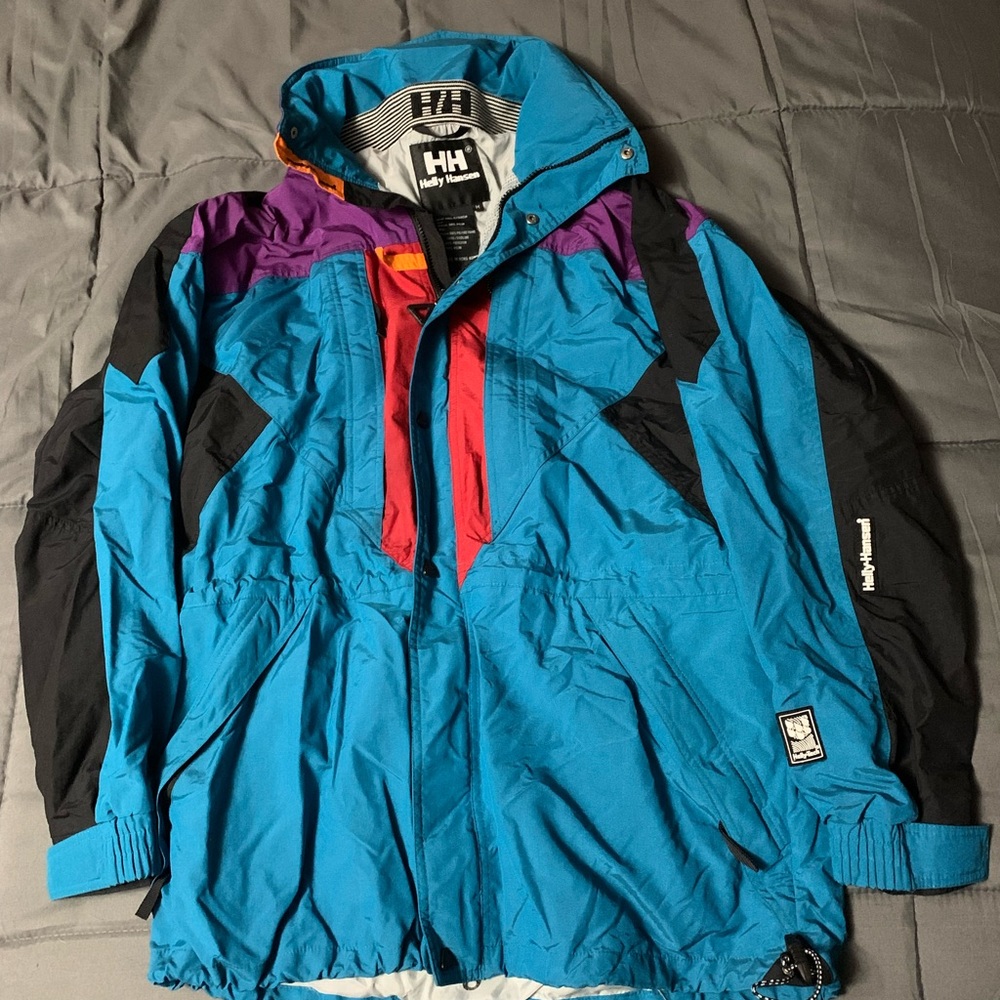 Retro Helly Hansen performance ski jacket size M